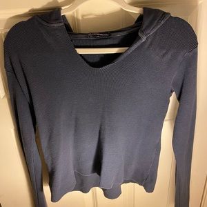 Brandy Melville navy blue long sleeve
